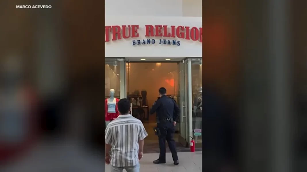 Fires across multiple stores inside Ontario Mills mall prompt closure, arson suspect arrested
