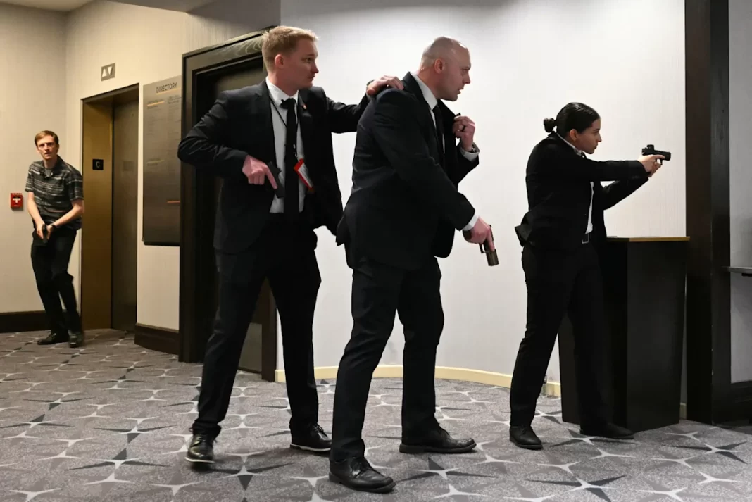 Trump safe after shots fired at White House Correspondents’ Dinner; suspect in custody