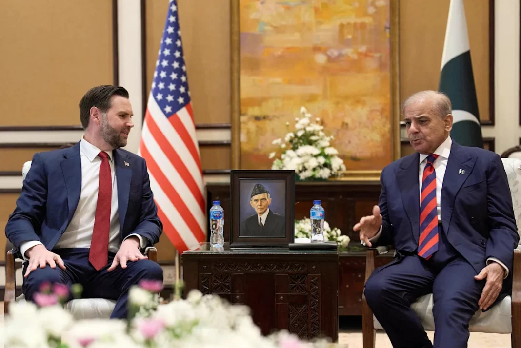 Vance meets with Iranian and Pakistani officials for direct peace talks