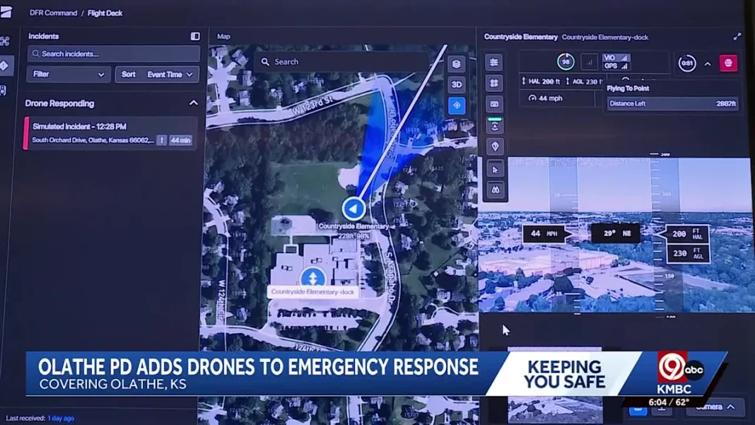 Olathe police launch drone program to respond to emergencies faster and improve safety