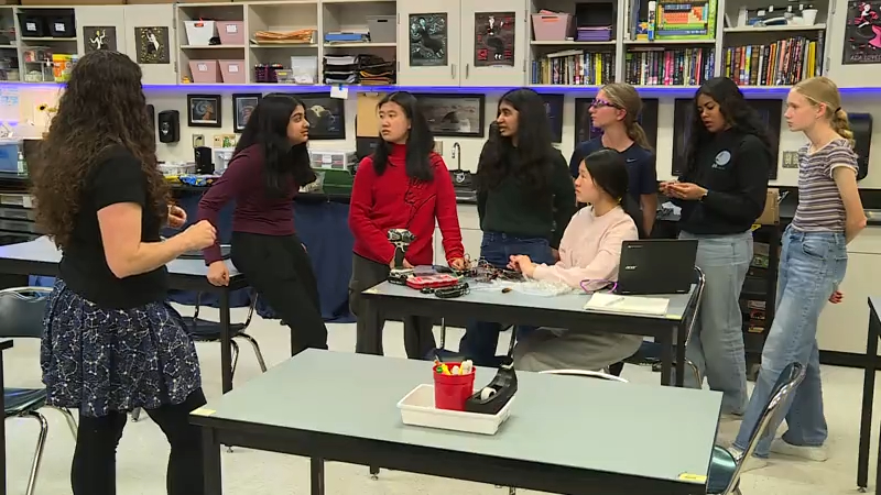 All-girls team from Beaverton high school to create space-bound experiment for NASA