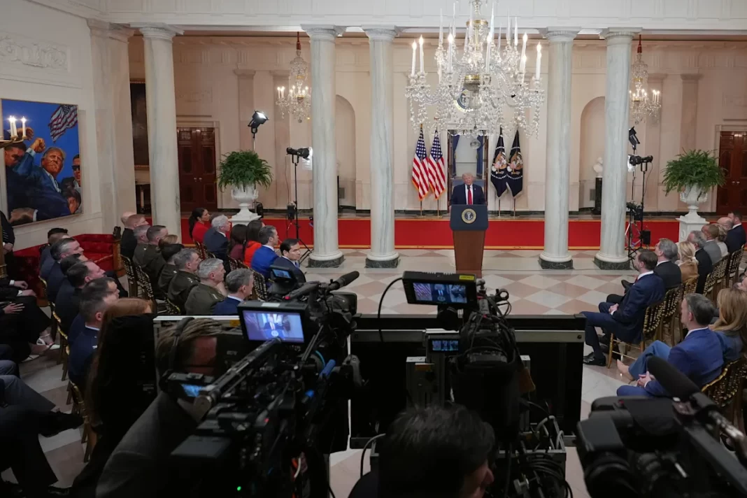 False claims Trump made as he addressed the nation about Iran