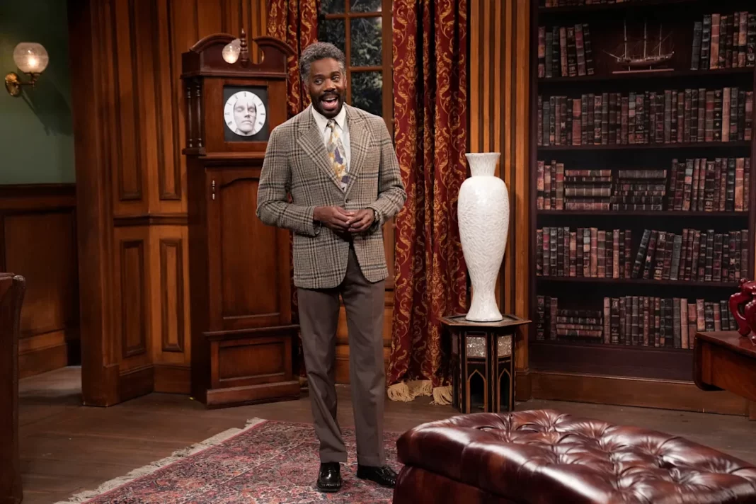 ‘SNL’ mocks Melania’s Epstein speech and Trump’s Iran war as Colman Domingo makes his debut