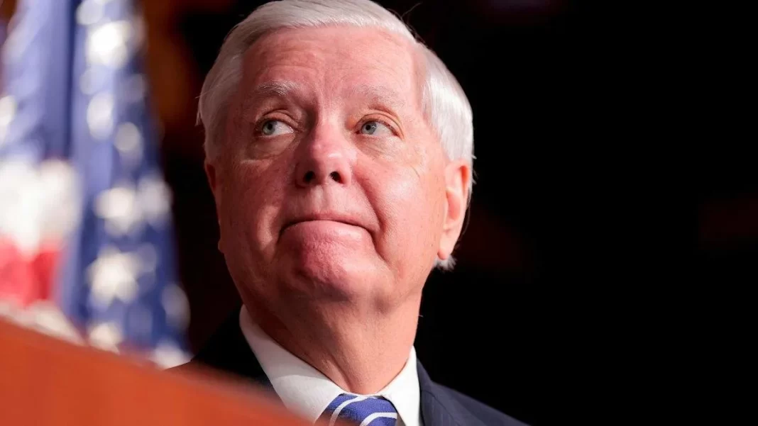 What’s with Lindsey Graham’s inappropriate fixation on Trump’s amorous ballroom?
