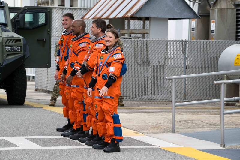 Artemis II crew braces for ‘fireball’ return after moon flyby