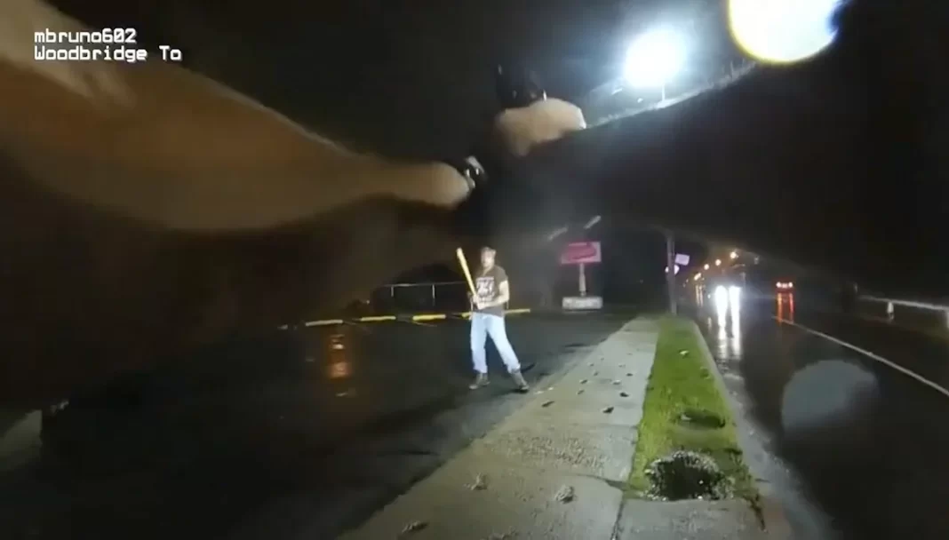 Cop’s ‘split second’ decision to shoot, kill man wielding bat was justified, lawyer says