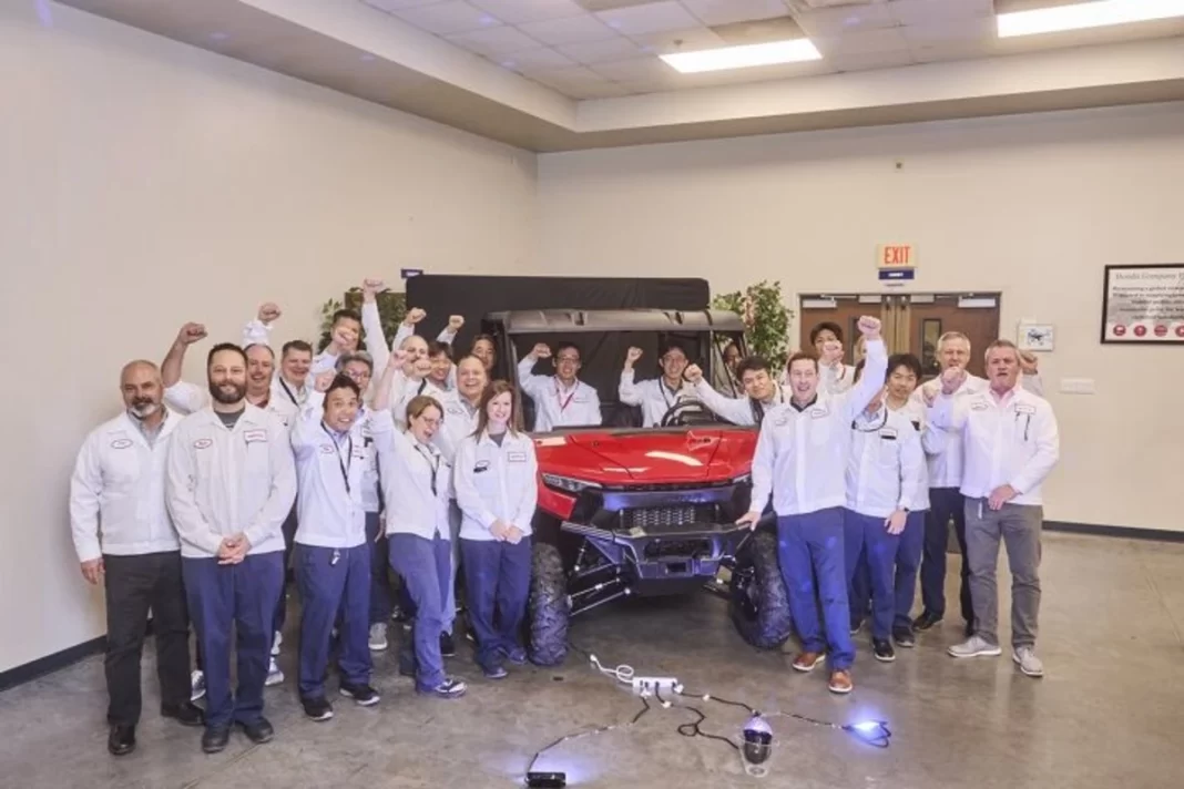 2026 Honda Pioneer 1000 Deluxe Production Beings At SCM Plant