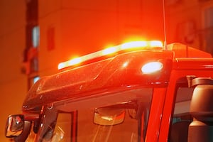 Firefighters responding to reports of barns on fire in Darke County
