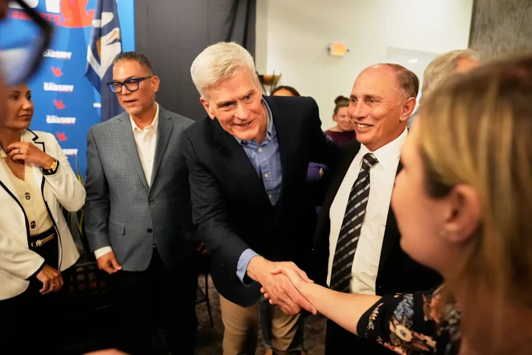 Sen. Cassidy battles Trump-backed challenger in Louisiana Republican primary