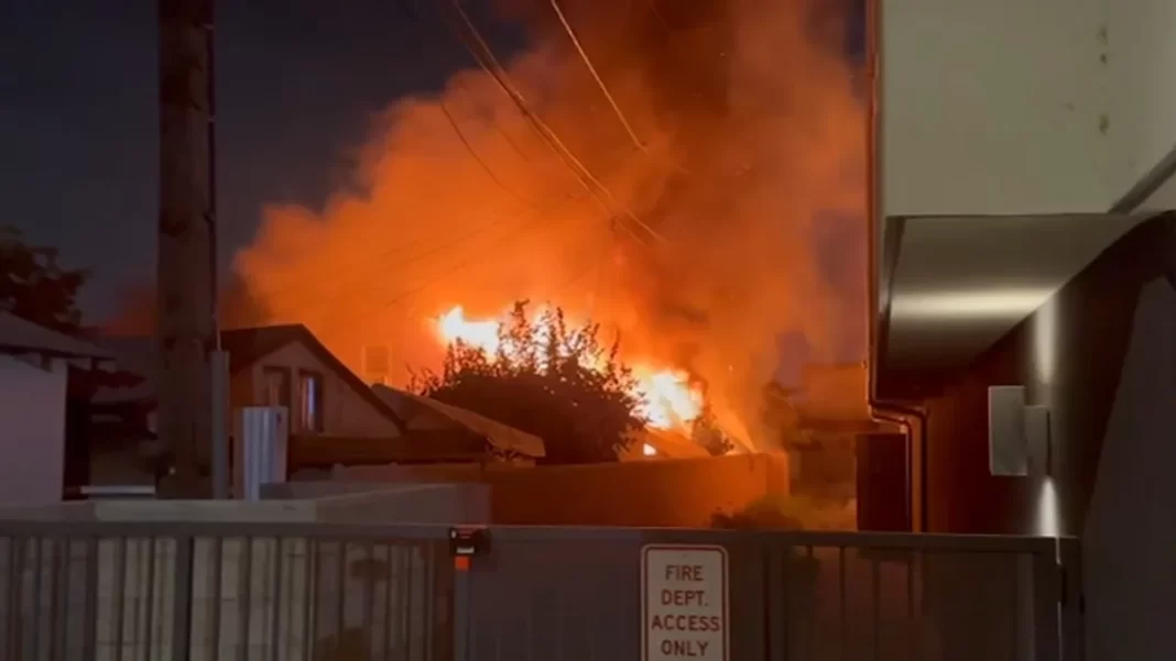 3 dead, including child, after Montebello house fire; domestic violence suspected, officials say