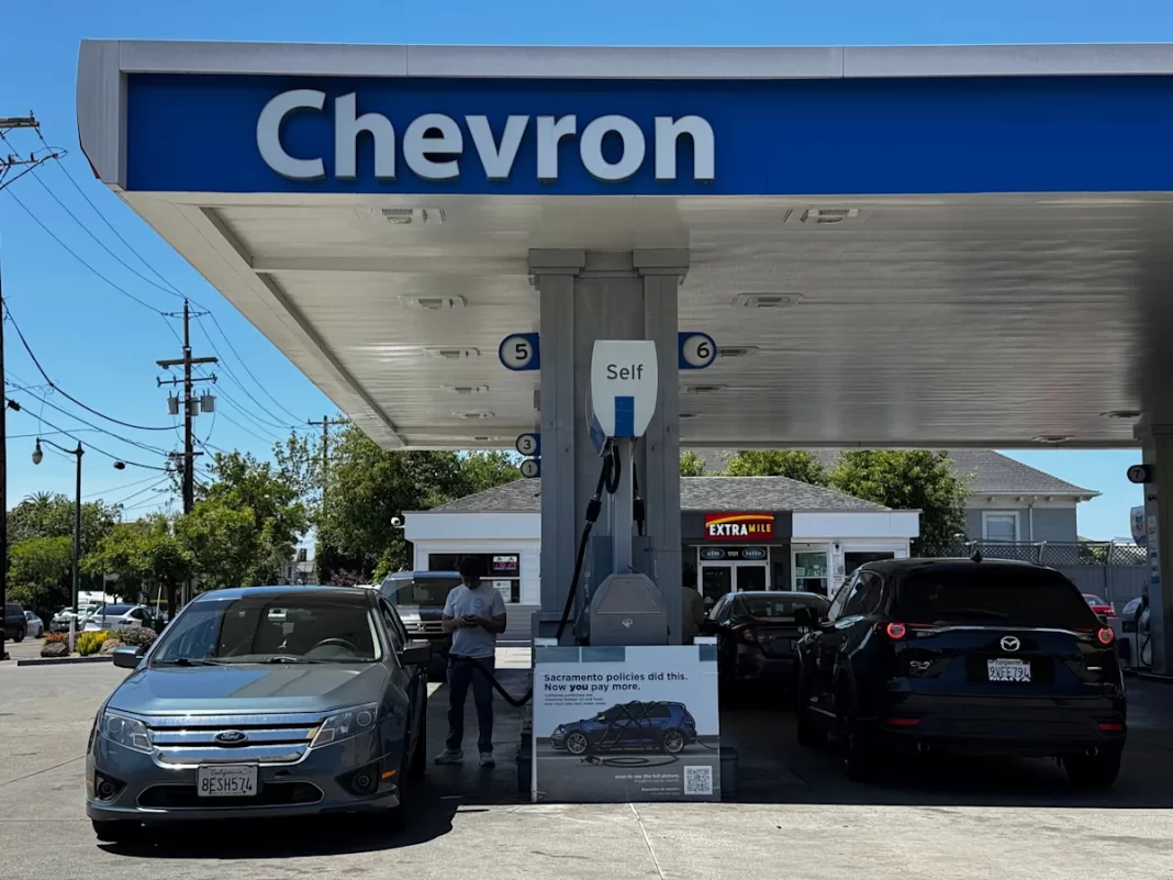 Newsom’s office warns Californians to avoid Chevron this holiday weekend, citing high gas prices