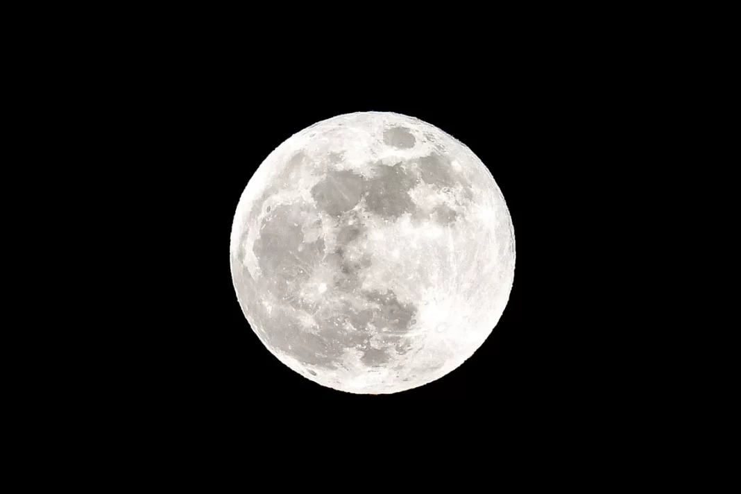 A rare blue micromoon will light up the sky this weekend. Here’s the best time to see it.