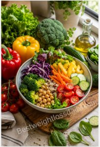 Best vegetables to eat daily for weight loss on a vegetarian diet