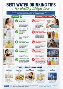Best water drinking tips and hydration mistakes for weight loss