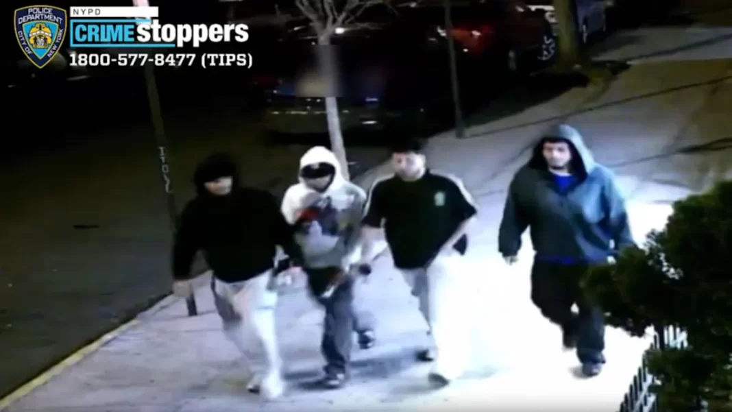 Police release surveillance video after spree of antisemitic graffiti found across Queens