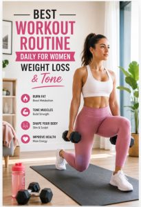 How daily workouts help women lose weight and tone muscles