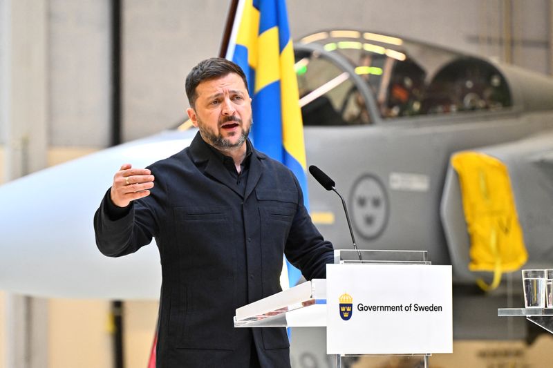 Zelenskiy says Ukrainian military can hit Russian logistics throughout occupied areas