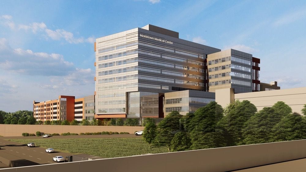Atlantic Health to pay Morristown $48M to start hospital expansion