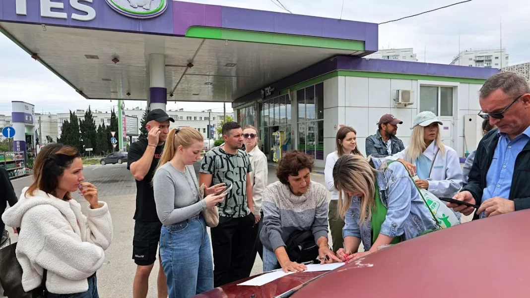 Russia’s fuel crisis intensifies as Ukraine steps up strikes on occupied territories
