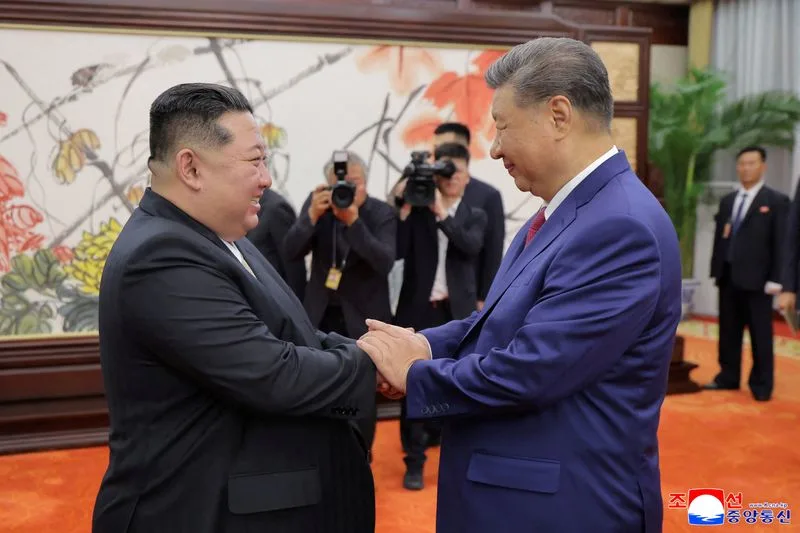 China’s Xi says he will work with North Korea to fight hegemony, North Korean media says