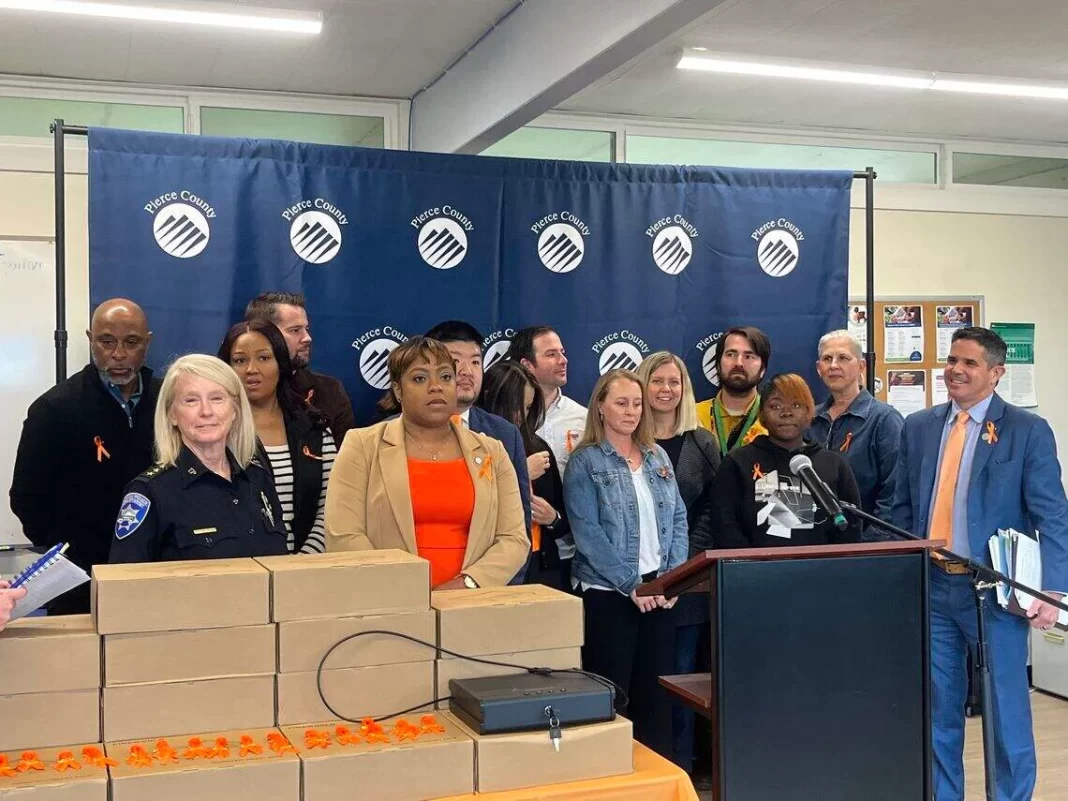 Pierce County has 1,500 biometric gun lockboxes to give out for free, leaders say