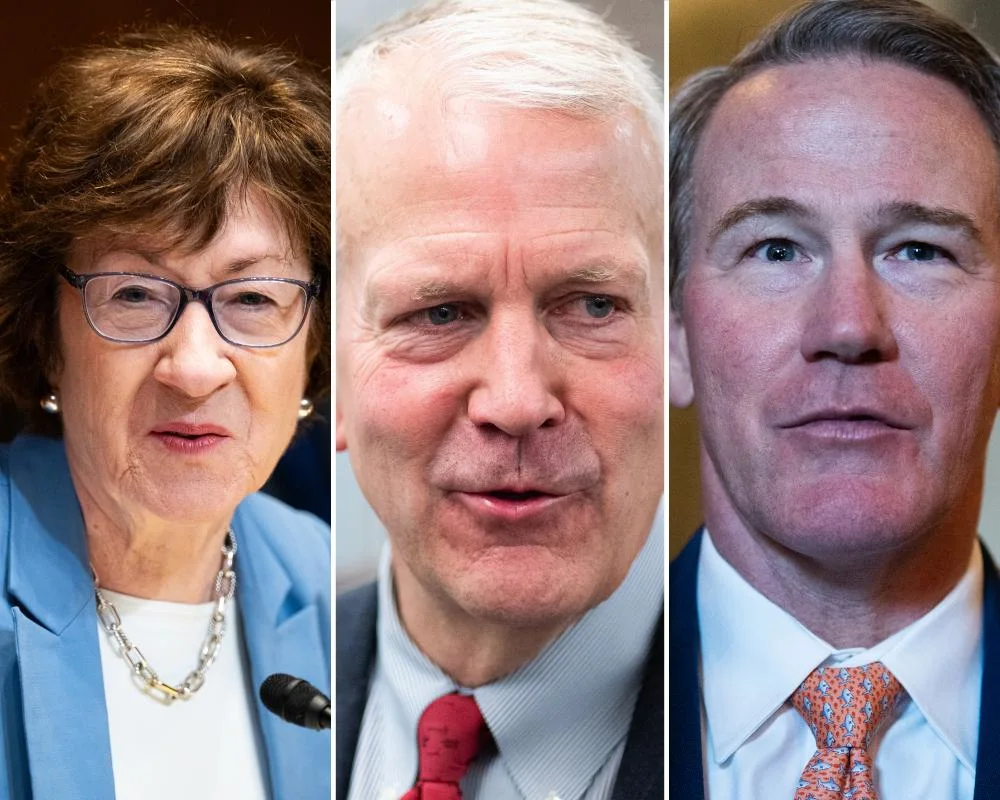 Senate Republicans narrowly block bid to bar Trump’s $1.8bn fund to pay allies