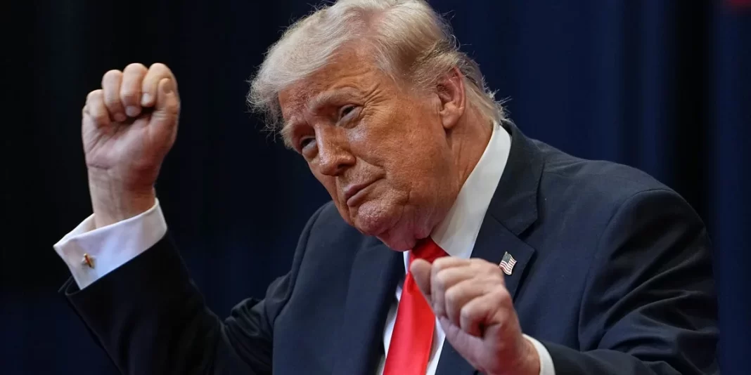 Trump Posts Absolutely Wild AI Music Video With Bonkers Song That Uses His Name 45 Times