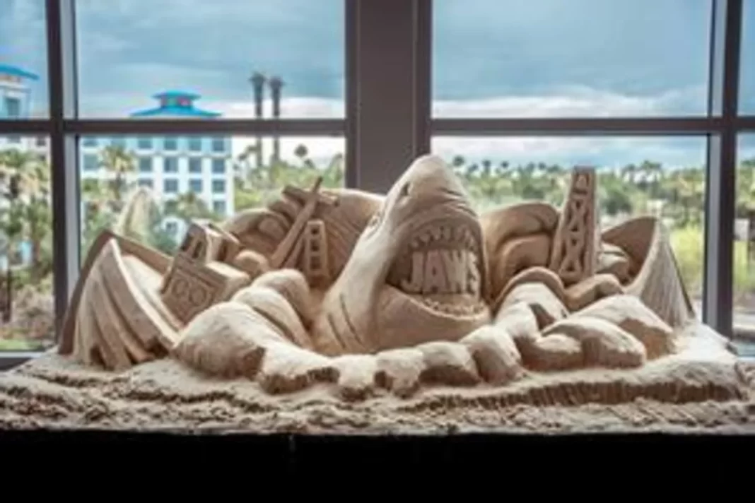 Universal Orlando Resort unveils stunning sand sculptures at hotel lobbies