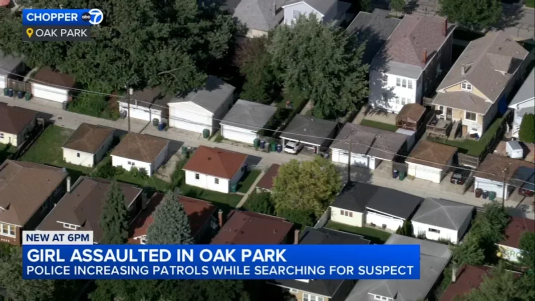 Police searching for man riding bicycle accused of assaulting girl in Oak Park, increasing patrols