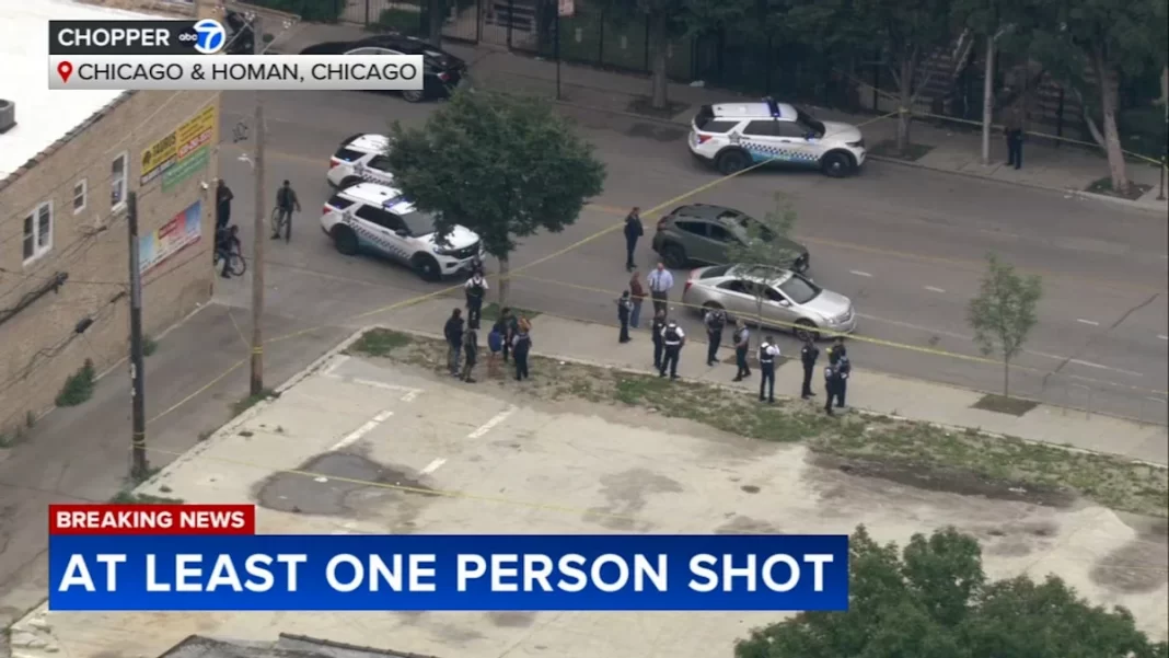 Woman killed in Humboldt Park shooting, another woman in custody, Chicago police say