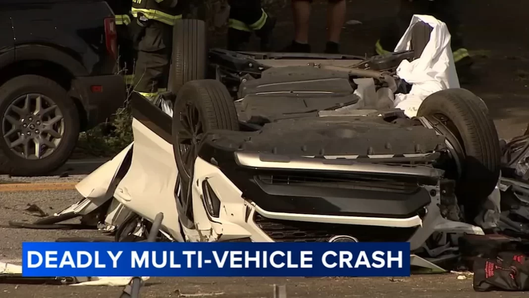 ‘Horrific:’ Driver killed after airborne crash involving multiple vehicles in Bensalem Twp.
