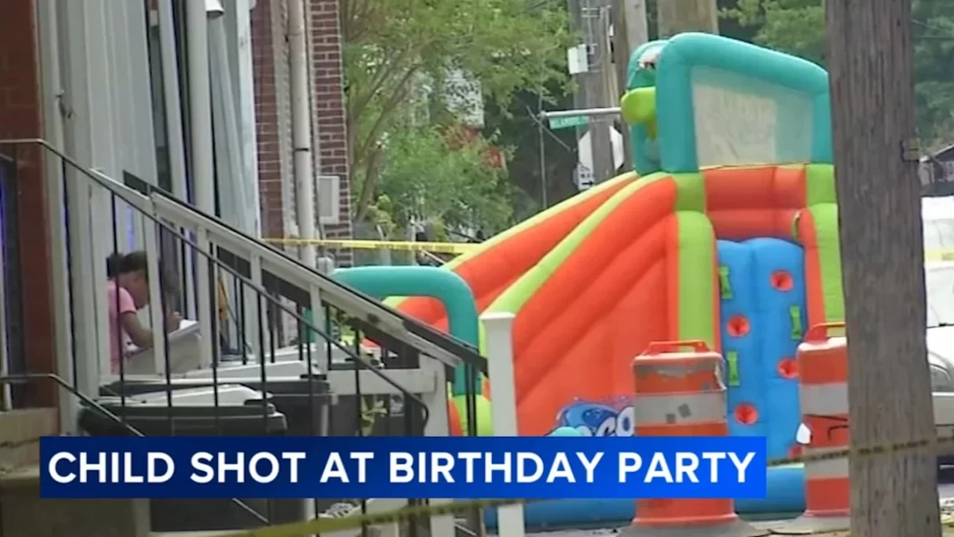 4-year-old struck by stray gunfire during birthday party in Wilmington, Delaware
