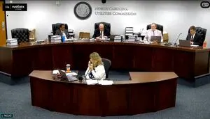 Commissioner barred from Duke Energy planning vote due to absences