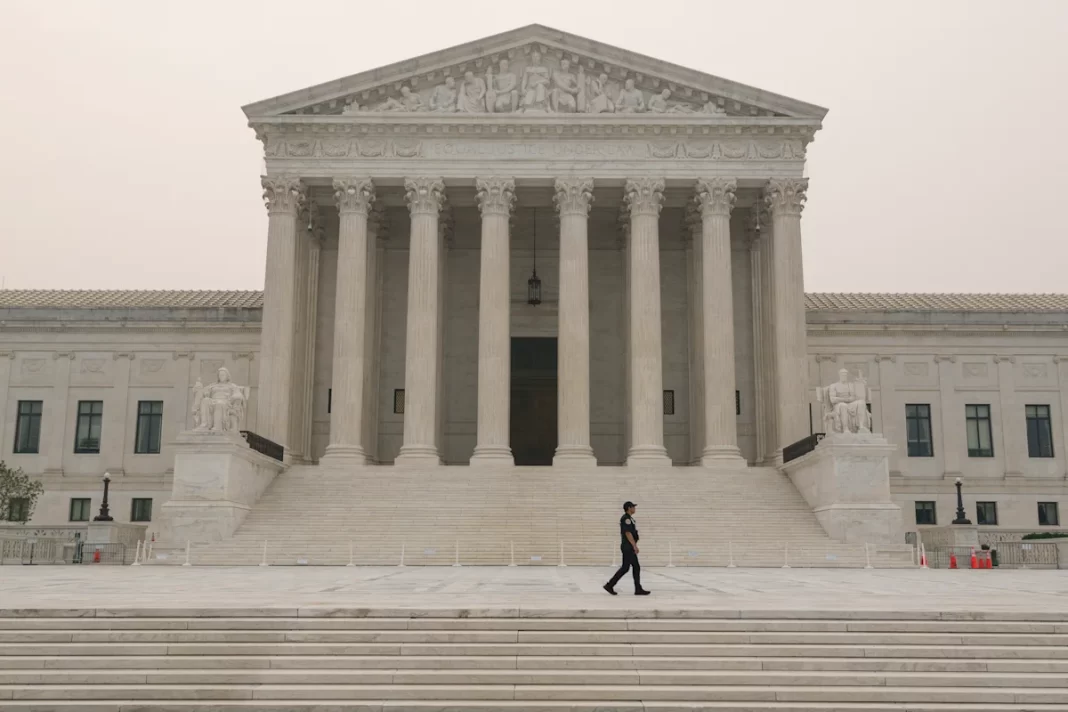 Nearly half of Americans in poll say Supreme Court bases rulings on politics