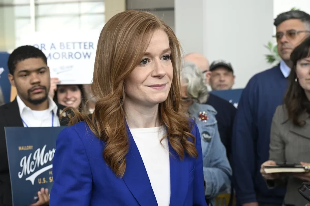 Democrat Mallory McMorrow suspends her Michigan Senate campaign