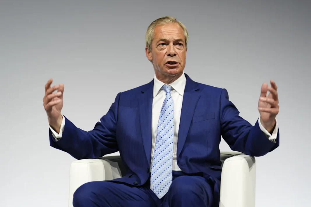 Reform UK leader Nigel Farage faces questions over donations from a convicted fraudster