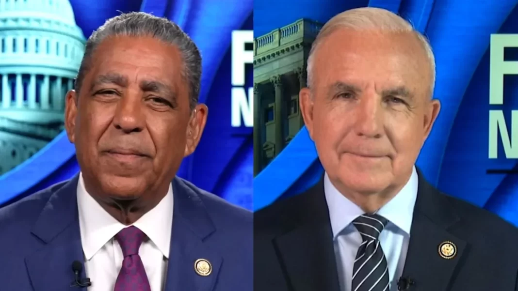 Reps. Adriano Espaillat and Carlos Gimenez on “Face the Nation with Margaret Brennan,” July 5, 2026