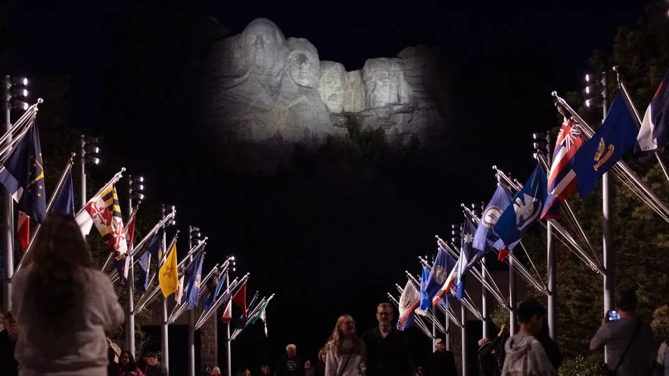 Trump heads to Mount Rushmore, where efforts to impose his likeness have stalled