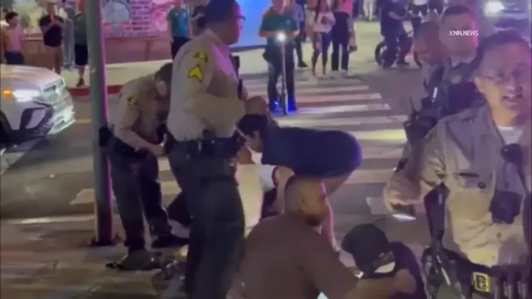 4 hurt in East LA shooting following World Cup celebrations; search underway for suspect