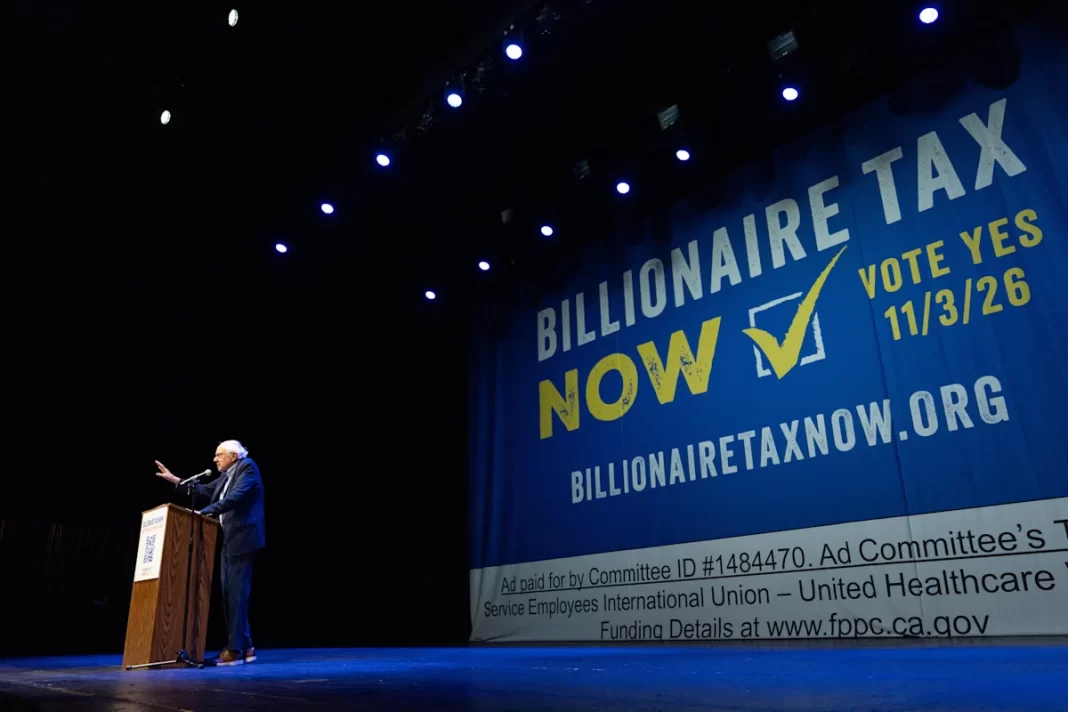 California billionaire tax backers work Washington
