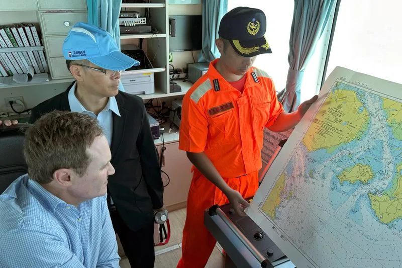 Taiwan pushes back at China patrols with Coast Guard trip for foreign lawmakers