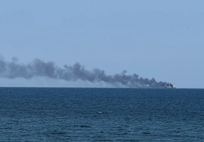 Vessel sinks a week after being struck by Russian fire, Ukrainian officials say