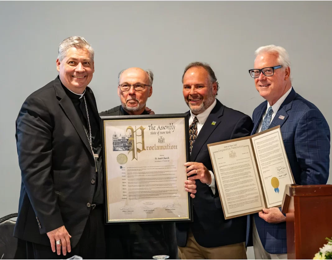 New York lawmakers honor historic Hornell Catholic church, St. Ann’s