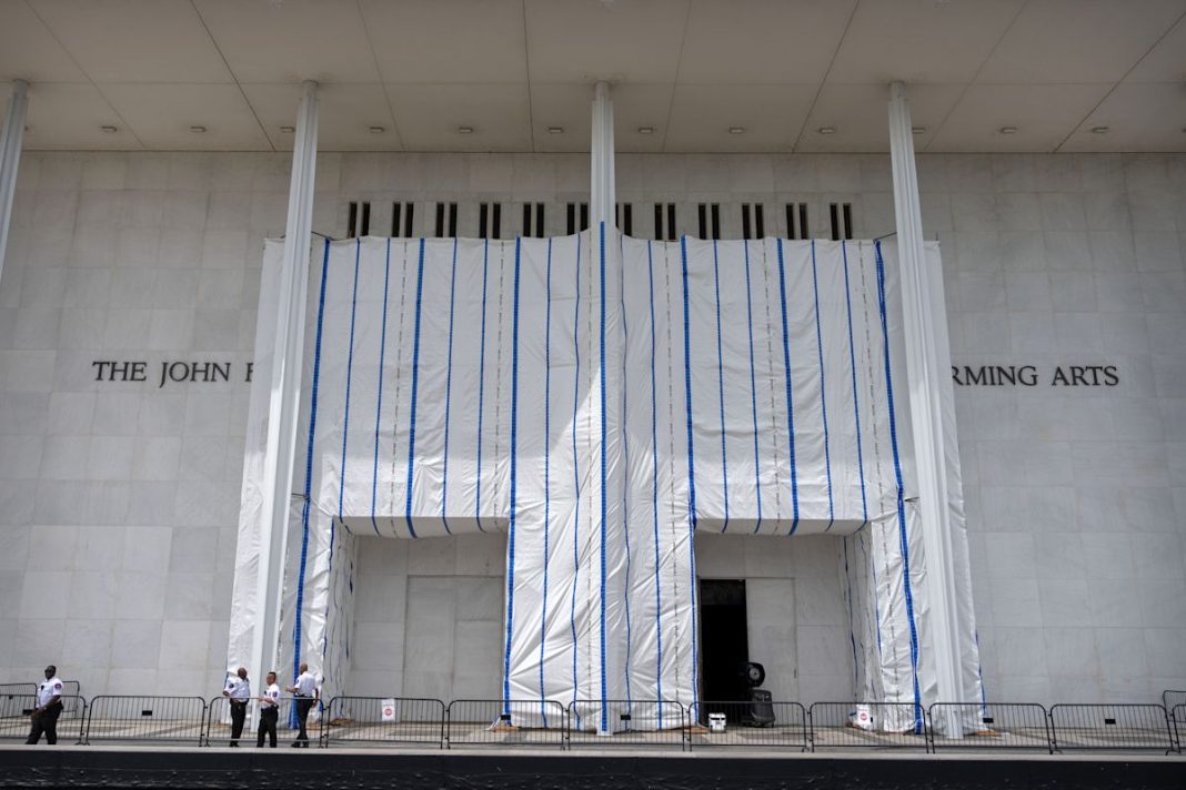Federal court is asked to block Kennedy Center from returning Trump’s name to building