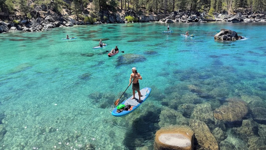 Adult summer camp searches are up 350%. I spent four days at one on Lake Tahoe