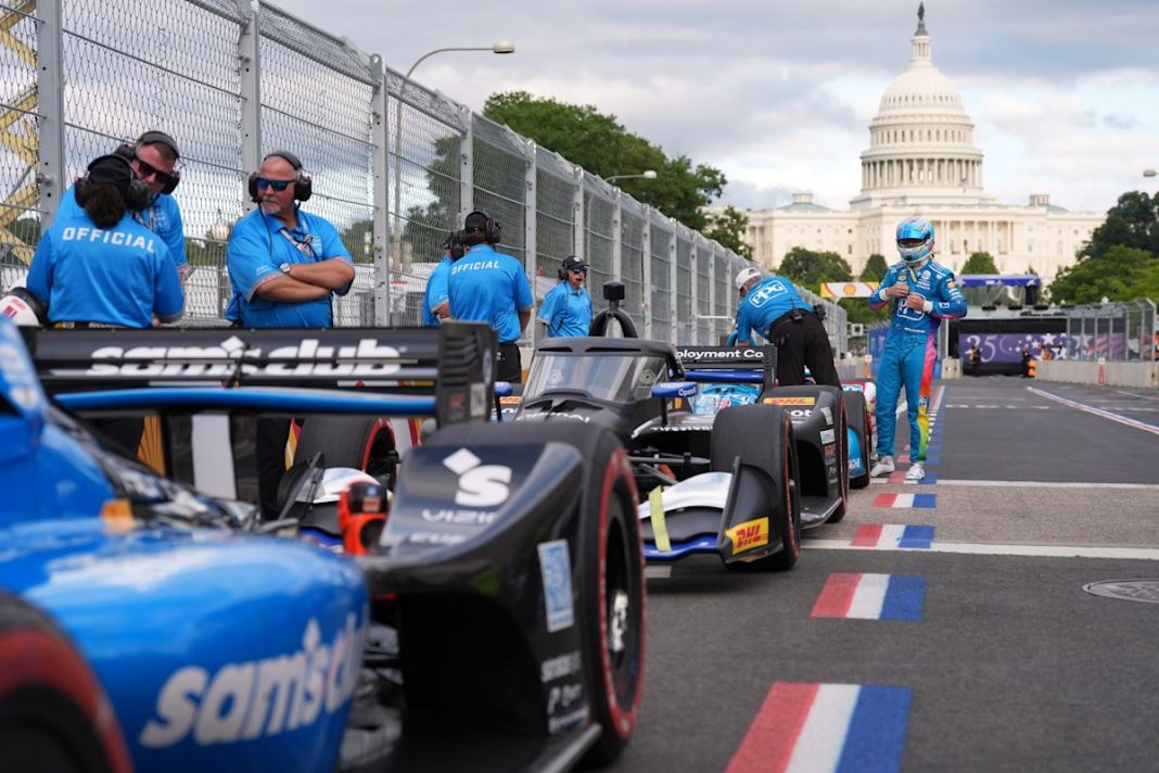 Trump will kick off the IndyCar race in the Beast before cars zoom through Washington’s streets