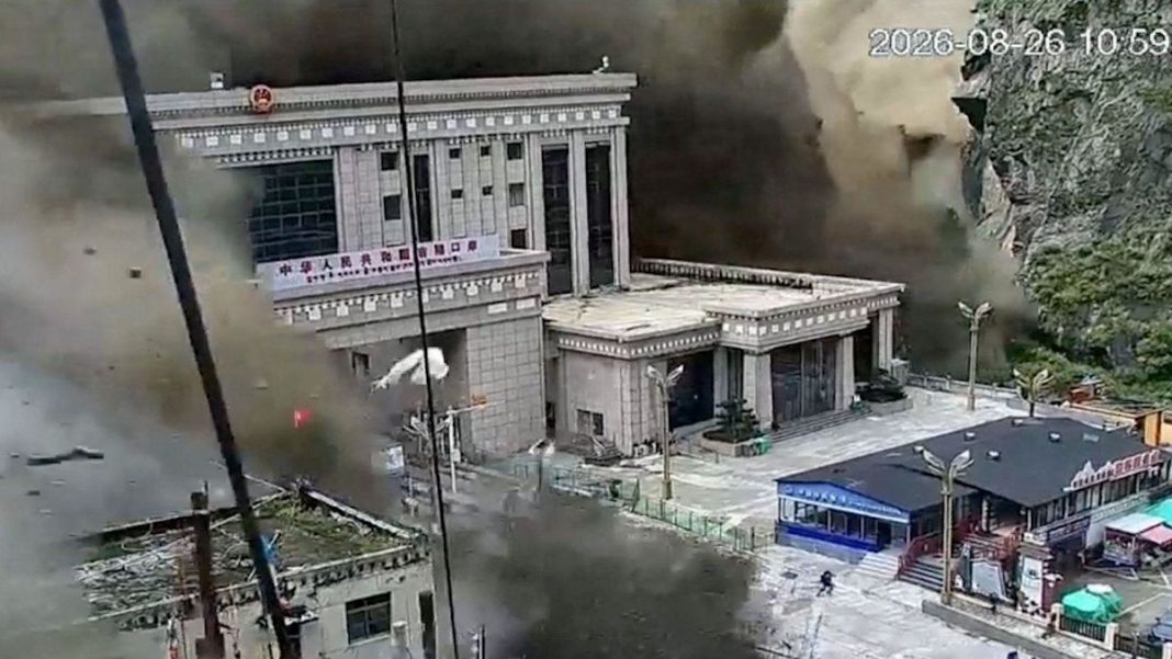 Footage of Tibet floods isn’t being shown in China
