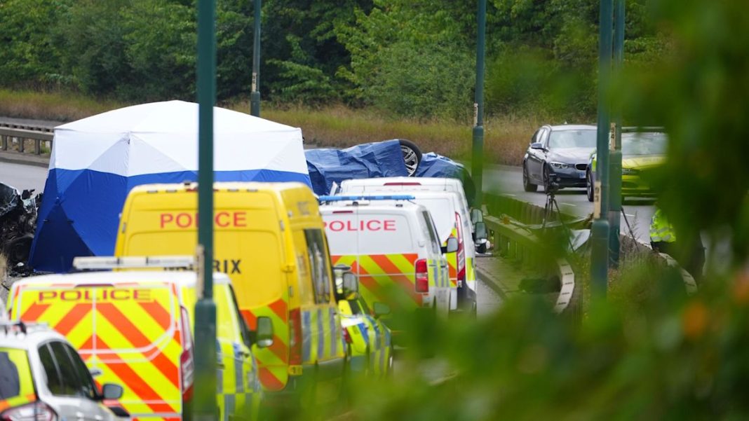 Pursuit ‘abandoned’ seconds before crash killed seven