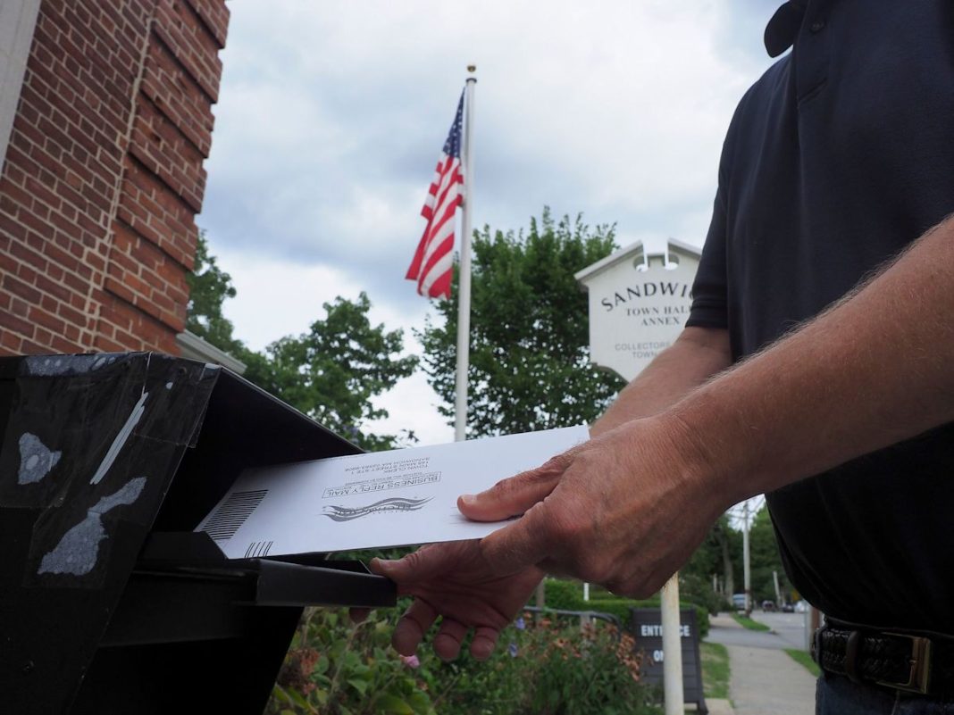 First US midterm ballots mailed amid fight over Trump’s voting order
