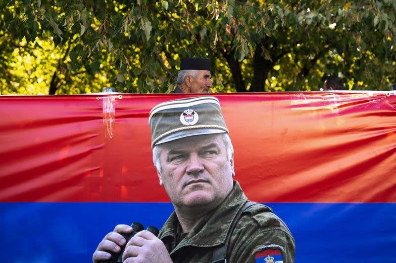 Thousands gather in Belgrade for funeral of convicted war criminal Ratko Mladic